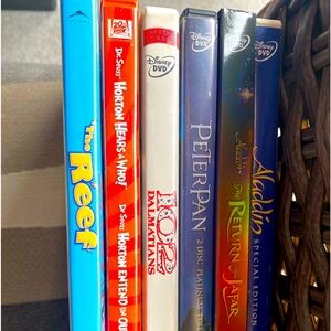 Kids DVDS assorted $5 each or 3 for $10!  Offer for entire lot accepted.